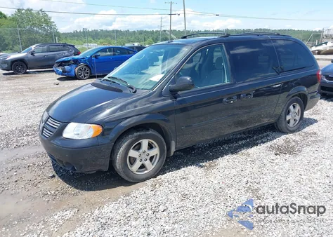 2007 Dodge Grand Caravan Sxt from USA, damaged, VIN 2D4GP44L87R216056